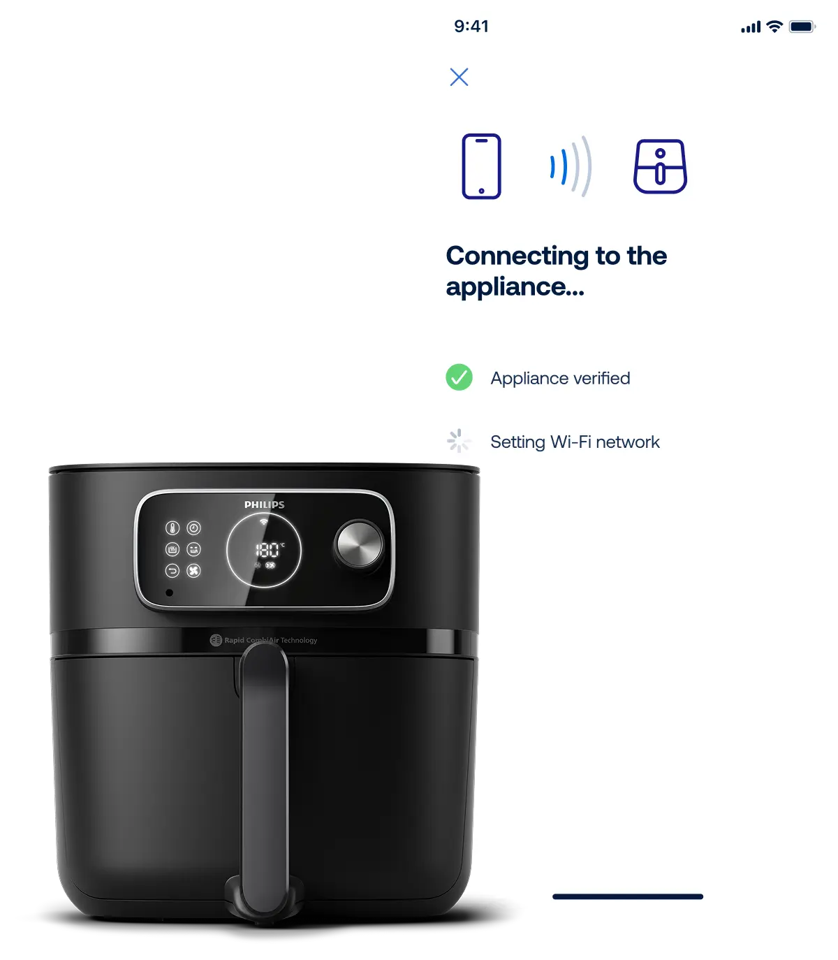 Live camera and two-way audio feature